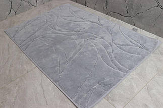 Килимок у ванну 80*120 см Elegant Vonaldi grey, фото 2