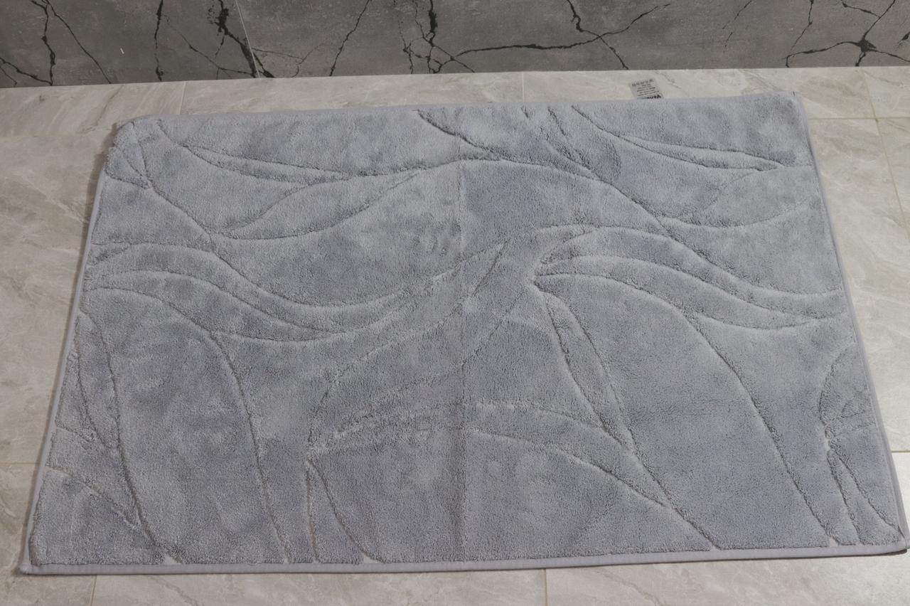 Килимок у ванну 80*120 см Elegant Vonaldi grey