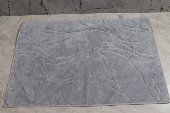 Килимок у ванну 80*120 см Elegant Vonaldi grey, фото 1