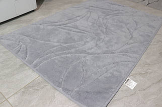 Килимок у ванну 80*120 см Elegant Vonaldi grey, фото 3