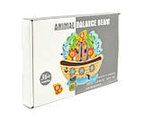 Балансир дерев'яний 73242 корабель тварини кубик, фото 2