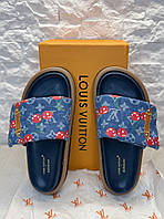 Шльопки Louis Vuitton x Takashi Murakami із зображенням вишні Louis Vuitton Paris Оригінал 40 розмір