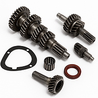 Первинні, вторинні та проміжні вали КПП