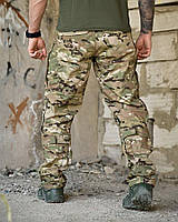 Військові штани Oblivion Genesis з вентиляцією та кишенями, Бойові штани із захистом колін рип стоп Мультиком L