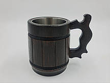 Бокал для пива з дерева