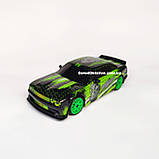 Іграшкова дрифт машинка на радіокеруванні Додж Хеллкет Dodge Hellcat Акумулятор, Корпус світиться 19 см, фото 3