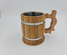 Пивний кухоль дерев’яний