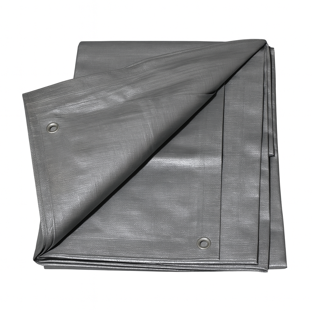 Тент для накриття сіна 5х6 100g/m2. Ламінований із кільцями. Пологи. Двошаровий., фото 1