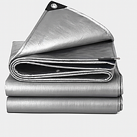 Тент с кольцами 4х6 "Strong" 150g\m2. Від снігу, дощу та вітру, ламінований для сіна. Полог.