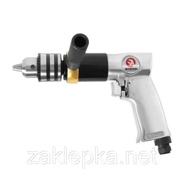 Дриль пневматичний з реверсом INTERTOOL PT-0901