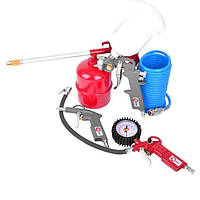 Набір фарбувальний пневматичний 5 од. INTERTOOL PT-1502