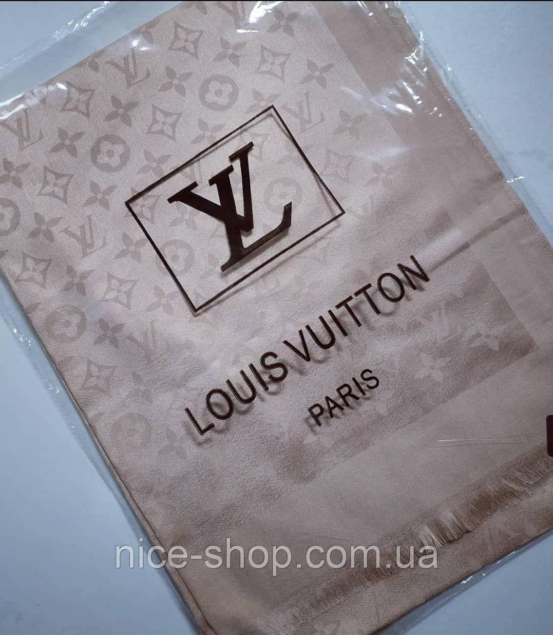 Палантин Louis Vuitton капучино