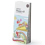 Альбом для розфарбовування з акварельними фарбами розмальовка з пензликом для творчості "Happy elf", фото 3