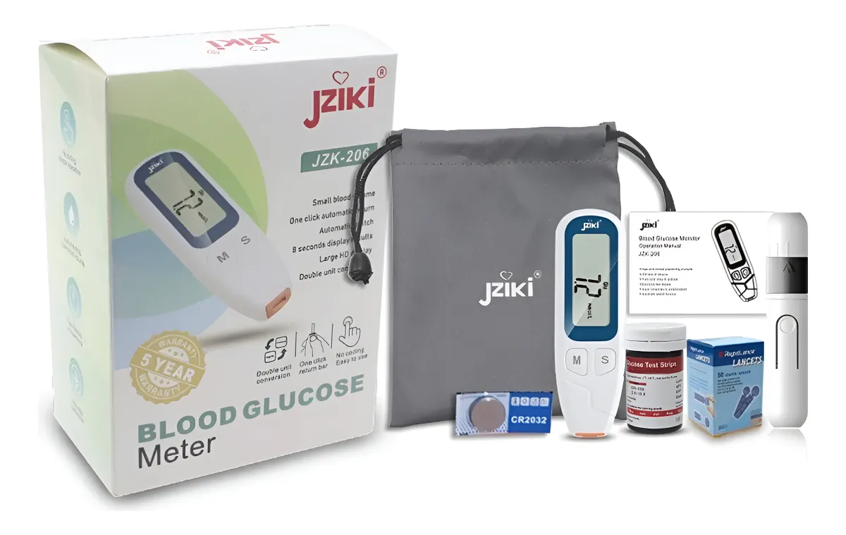 Глюкометр для вимірювання цукру в крові