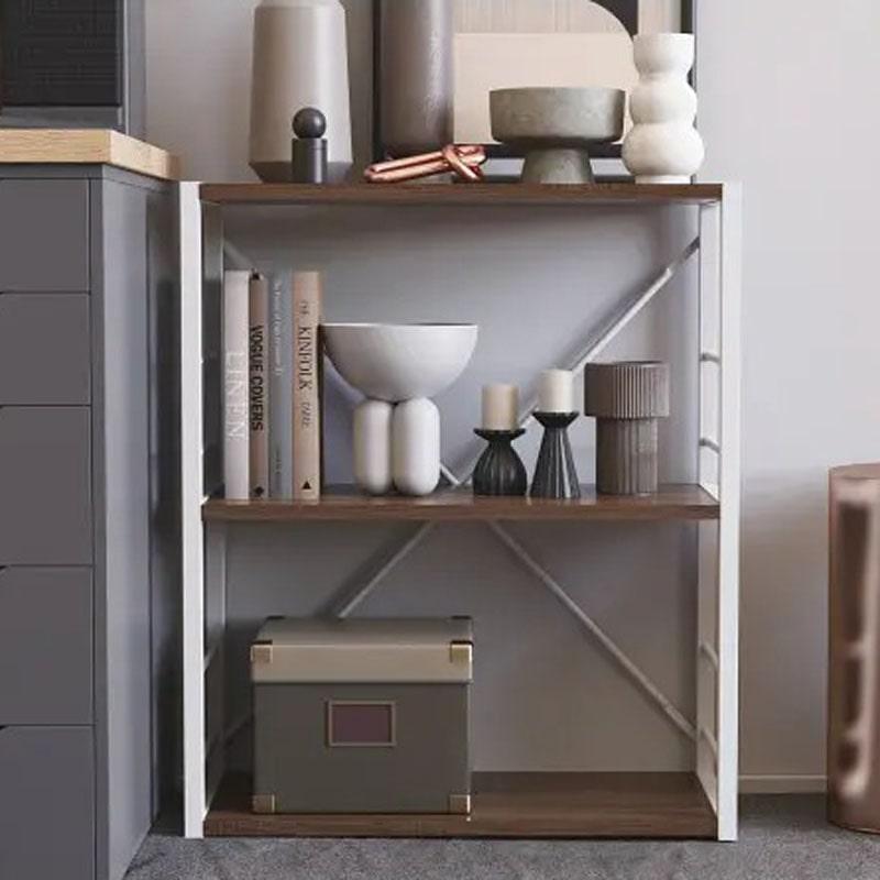 Етажерка 3/60 Ferrum-decor Серії Коннект 73x60x28 білий ДСП Дуб Сонома Трюфель 16мм (FRD-104264), фото 1