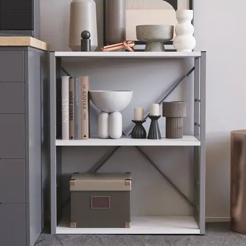 Етажерка 3/60 Ferrum-decor Серії Коннект 73x60x28 сірий ДСП Білий 16мм (FRD-104266), фото 1