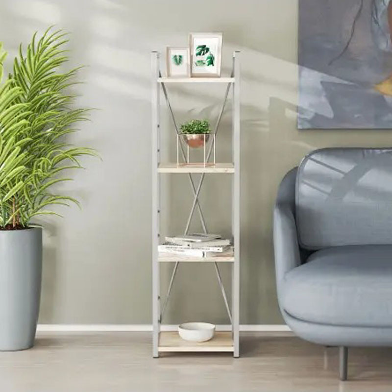 Етажерка 4/34 Серії Коннект 120x34x28 сірий ДСП Дуб Сан-Марино 16мм FRD-104284, фото 1