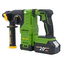 Профессиональный электромонтажный перфоратор Procraft PHA30 + 2 акб, Бесщеточный АКБ перфоратор для строительства