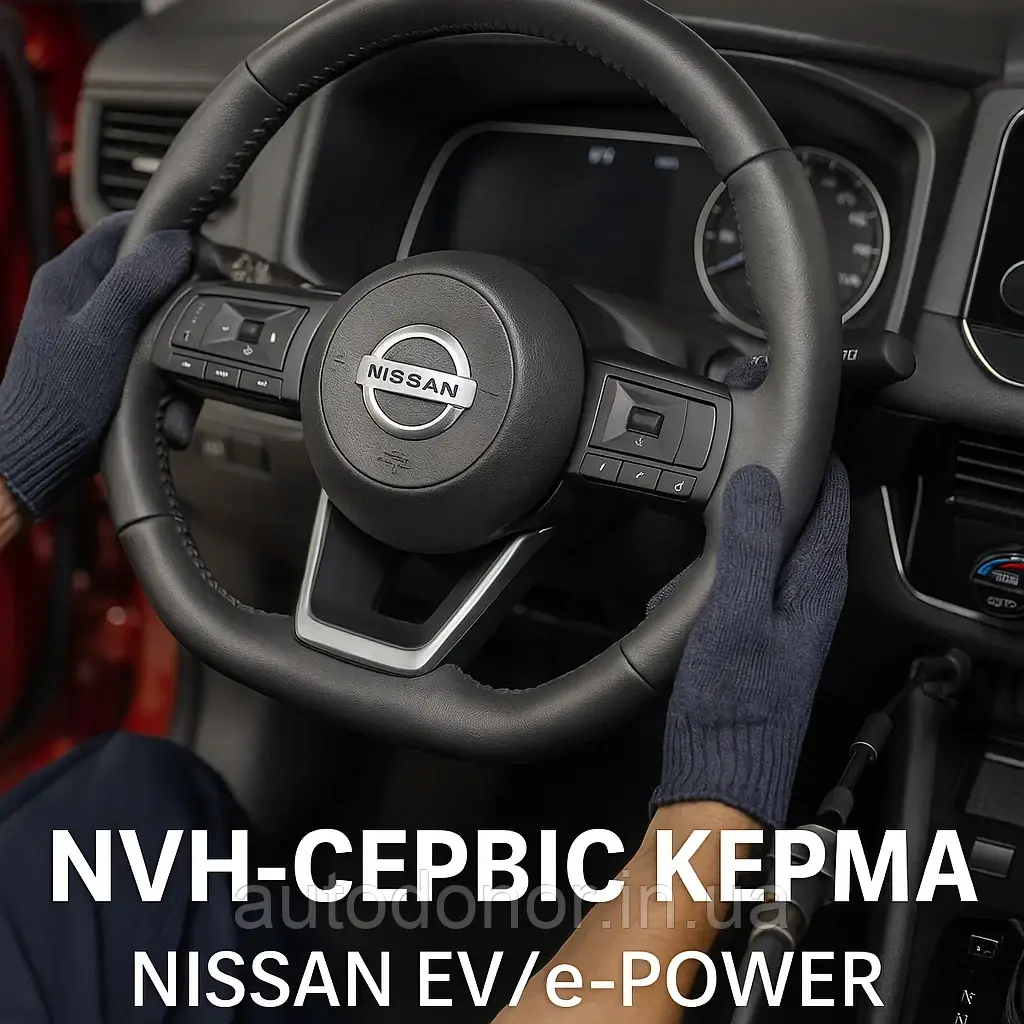 NVH-сервіс керма (нюанси для Nissan EV/e-POWER)