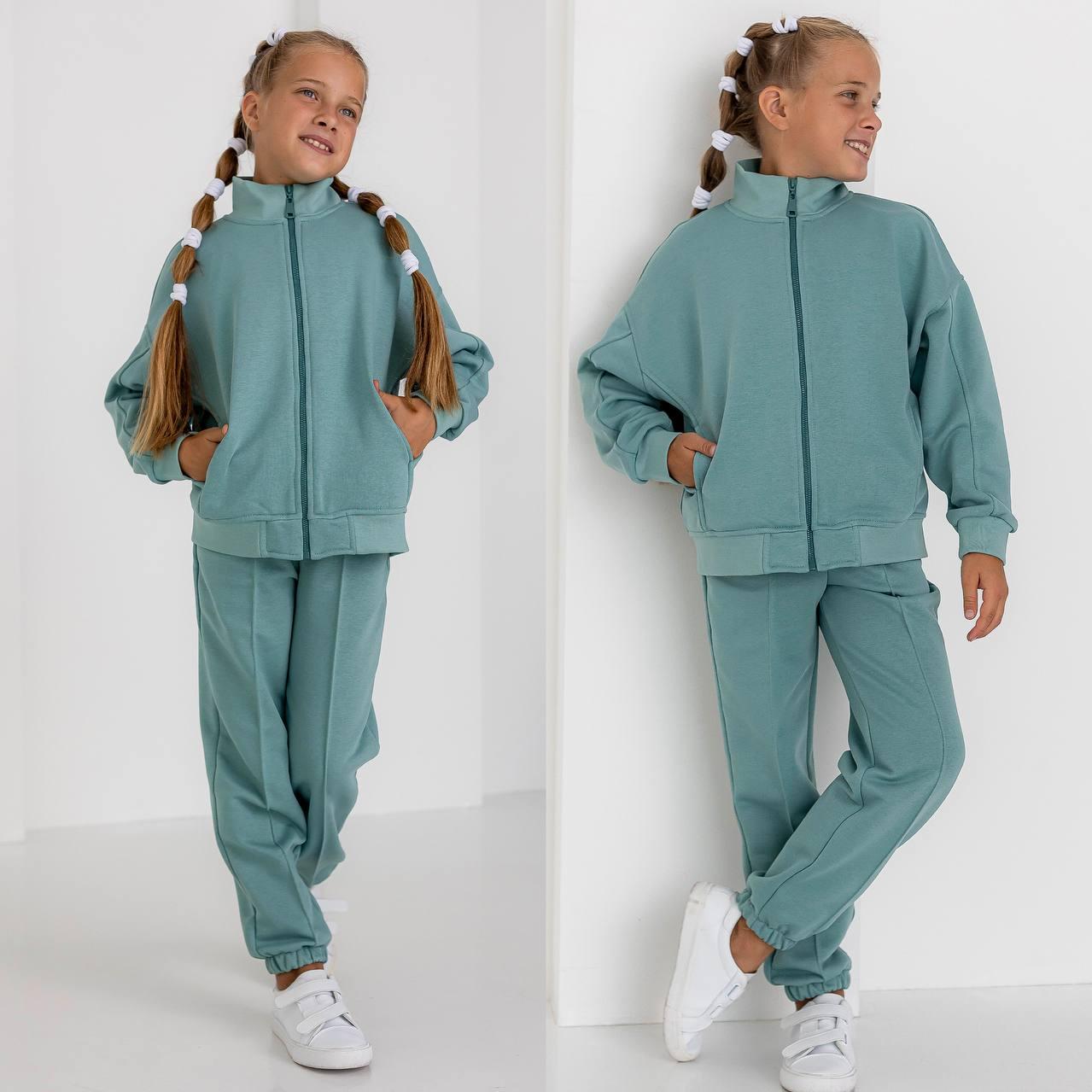 Костюм на дівчинку 134, 140, 158 см 003639 Тринитка, фото 1