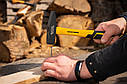 Молоток слюсарний MASTERTOOL 500 г HRC 50 ручка фібергласова 300 мм 02-0905, фото 5