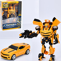 Іграшковий трансформер Бамблбі, робот 35см+ машина
