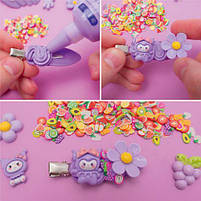 Набір для творчості "Клей з кабашонами. Заколки фіолетові" [tsi273490-TSI], фото 2