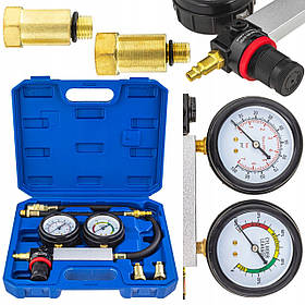 Набір для діагностики витоку циліндрів і вимірювання компресії (0–7 бар) Falcon F06031