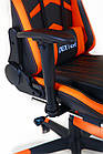 Комп'ютерне офісне геймерське крісло VR Racer Dexter Megatron чорногаряче АМФ, фото 8