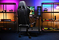 Крісло 2E GAMING BUSHIDO II, ПУ шкіра, 3D-Armrests, чорно-білий, фото 4