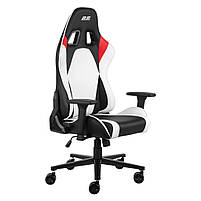 Крісло 2E GAMING BUSHIDO II, ПУ шкіра, 3D-Armrests, чорно-білий, фото 7