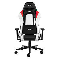 Крісло 2E GAMING BUSHIDO II, ПУ шкіра, 3D-Armrests, чорно-білий, фото 8