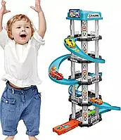 Дитяча гоночна траса-парковка Childrens Rail Ca / Іграшковий трек з машинками