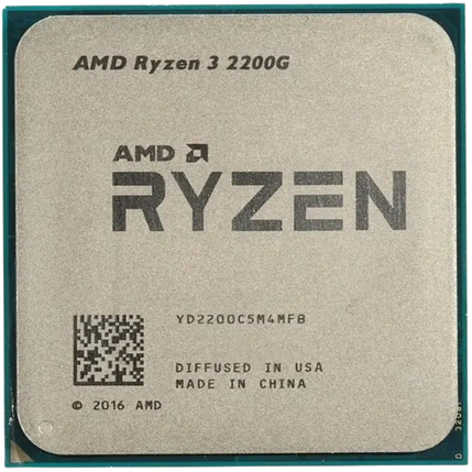 Процесор AMD Ryzen 3 2200G Socket AM4 (YD2200C5M4MFB) Б/В, фото 1