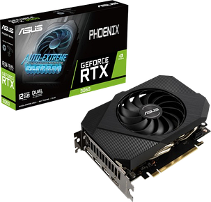 Відеокарта GeForce RTX 3060 12GB Asus Phoenix V2 (PH-RTX3060-12G-V2) Б/В, фото 1