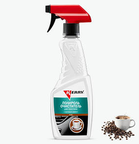 Поліроль-очисник для пластику, матовий ефект. Запах кави. 500 мл