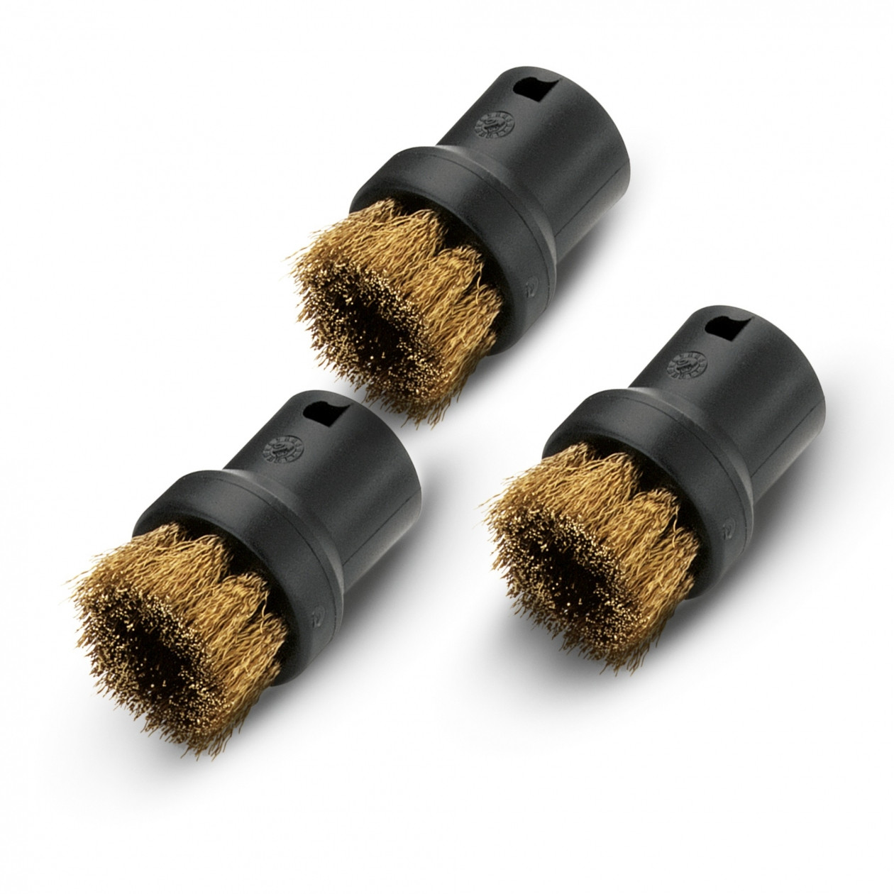 Комплект круглих щіток з латунної щетиною для SC Karcher 2.863-061.0