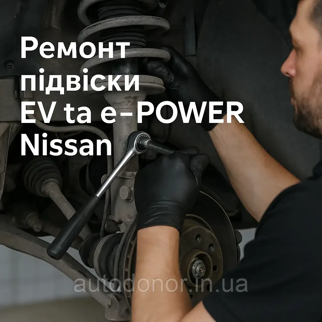 Діагностика підвіски та NVH електромобіля та e-POWER гібрида Nissan