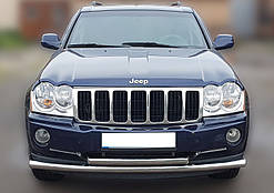 Передній захист ST014 (нерж.) d60/42 для Jeep Grand Cherokee WK 2004-2010рр