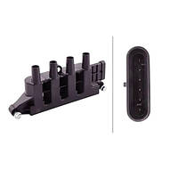 Котушка запалення Fiat 500, Panda, Grande Punto, Punto 1.2-1.4i 03- (HELLA)