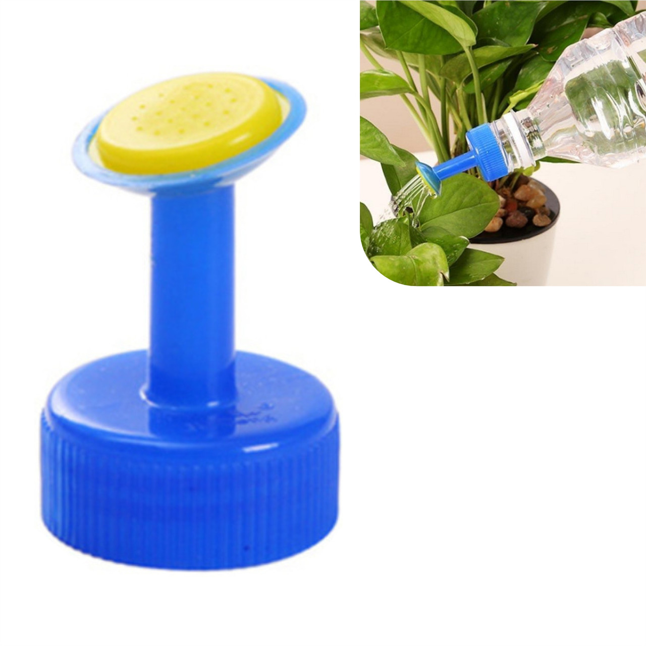 Кришка-лійка для пластикових пляшок - Міні-лійка для кімнатних рослин - blue, фото 1