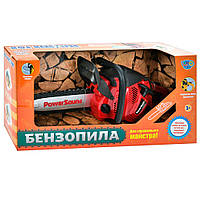 Дитяча бензопила M 4642 рухомий ланцюг 37 см, фото 2