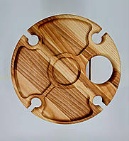 Винний столик з дерева