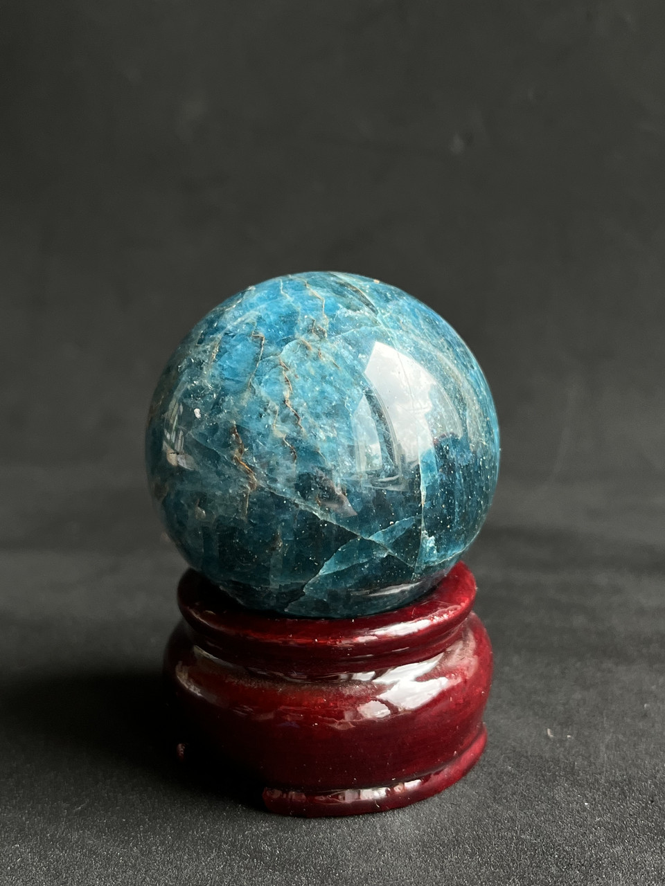 Апатит натуральний сфера куля шар з натурального апатиту 43 мм., фото 1