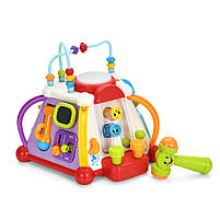 Розвиваючий музичний мультикуб Hola 806 кольоровий 15 в 1, фото 5