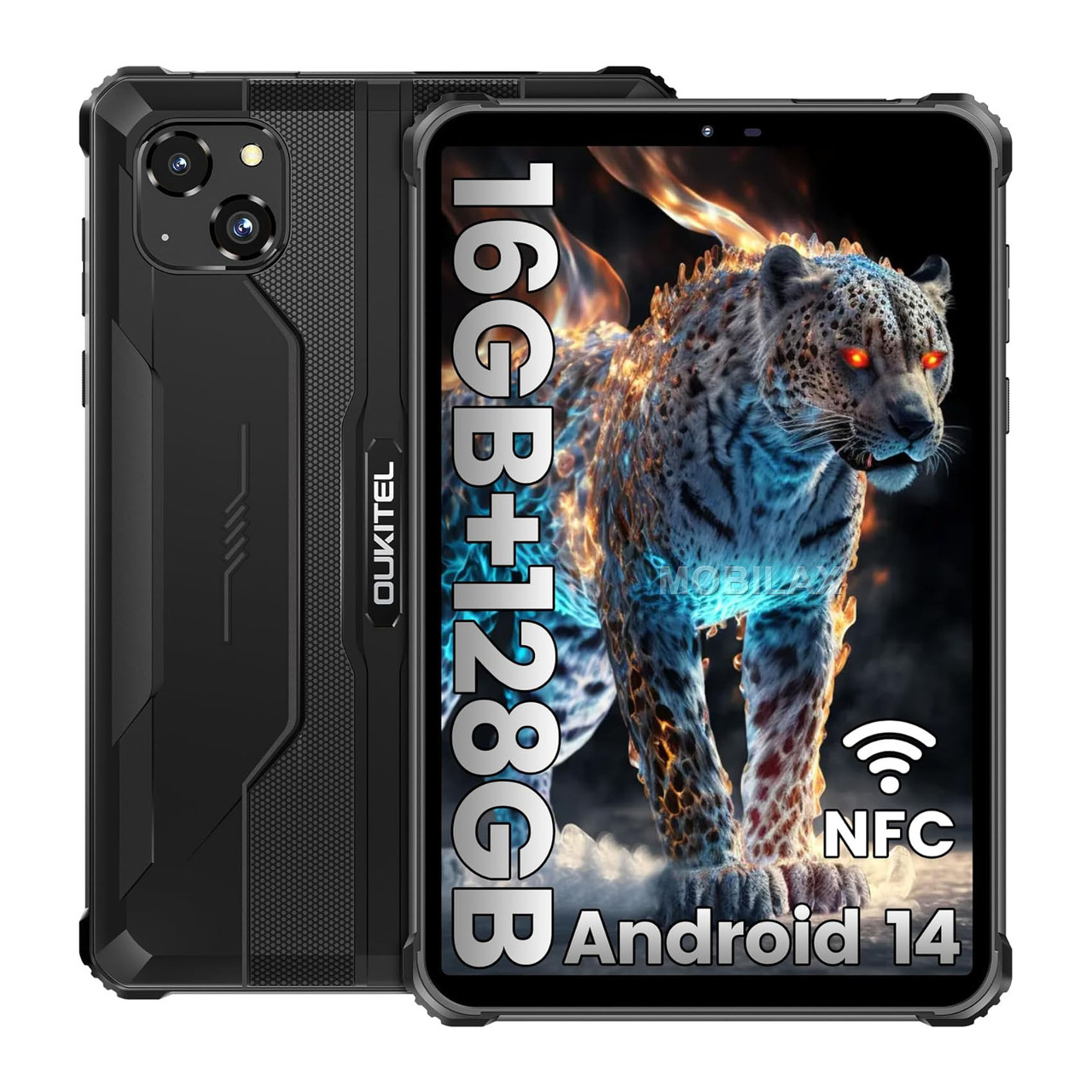 Планшет протиударний Oukitel Pad RT3 Pro 4Gb/128Gb 2 Sim водонепроникний IP69K