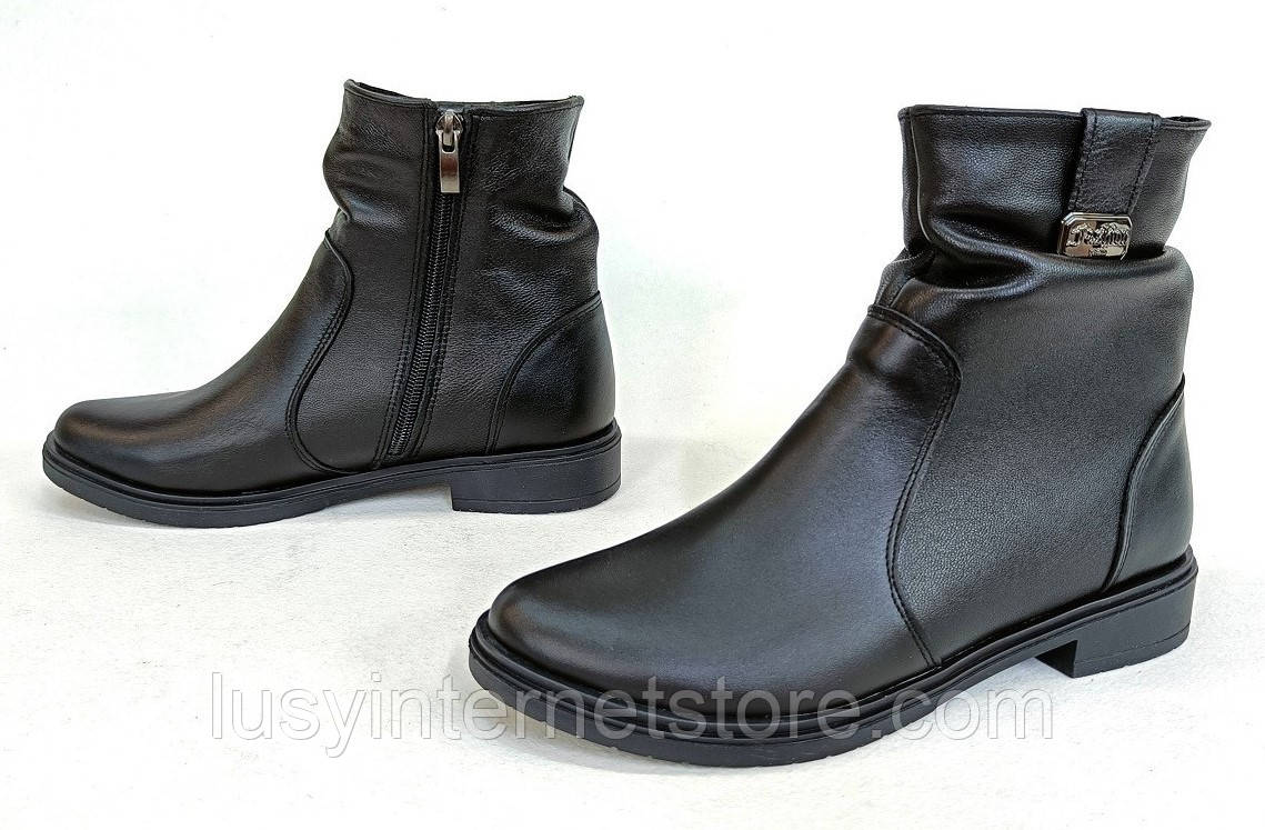 Черевики шкіряні жіночі демісезонні від виробника модель ЛОН25-10-4, фото 1