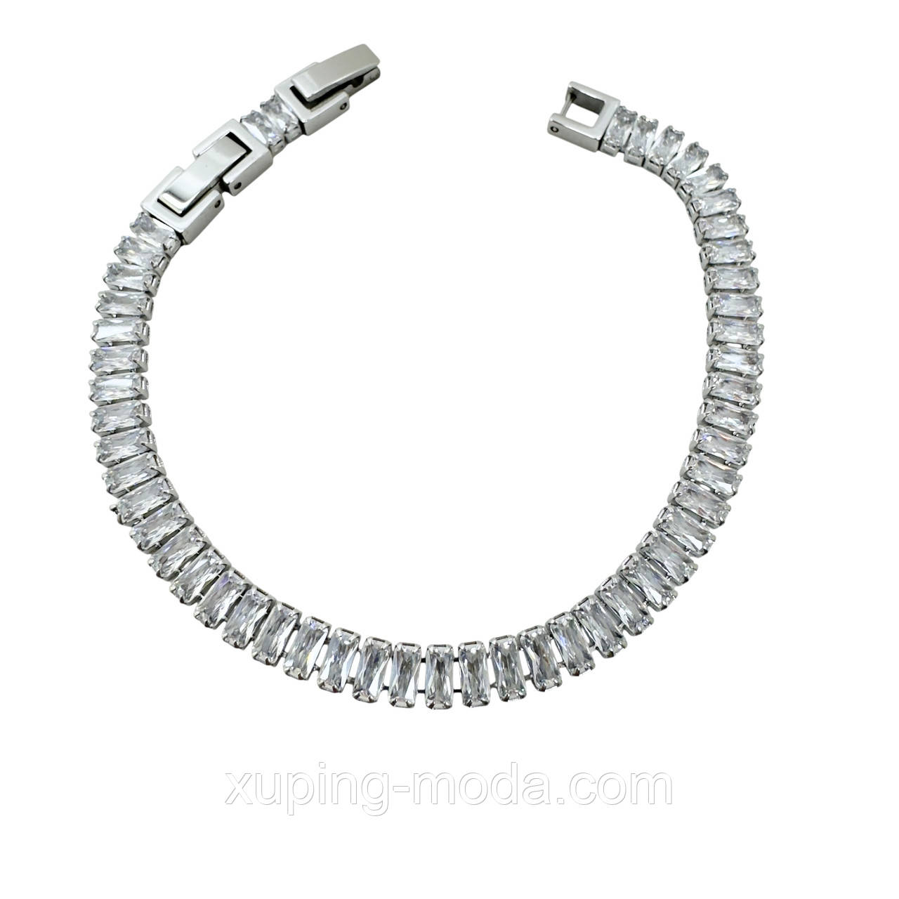 17 см. Браслет жиночий гуртом. Xuping. Родій, фото 1