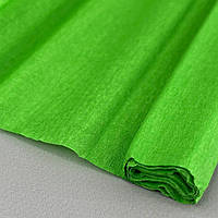Гофрований (креповий) папір 50х150см - зелене яблуко
