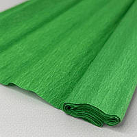 Гофрований (креповий) папір 50х150см - зелений